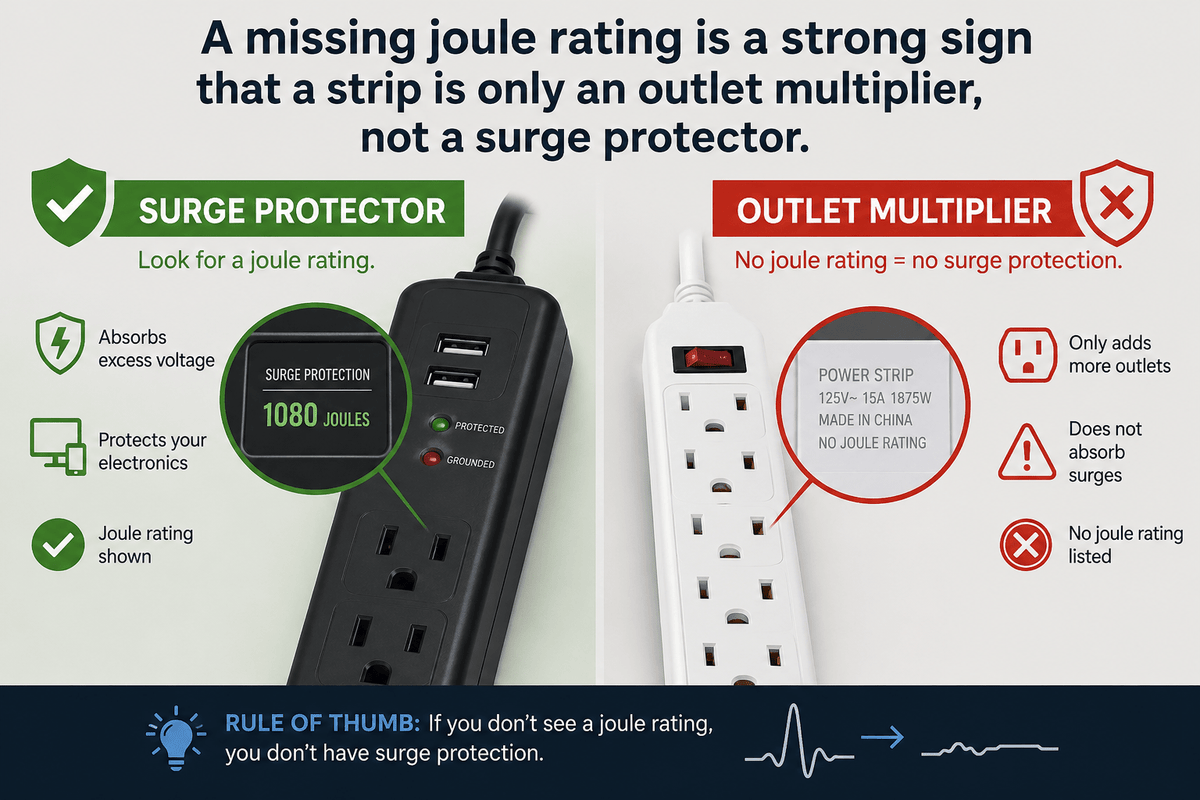Power Strip vs. Surge Protector: What’s the Difference and Which One Do You Need? - Dynamic Power Supply
