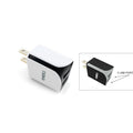10 Watt 2.1 Amp Dual USB Car Charger - WHITE.... - Dynamic Power Supply - Accessories