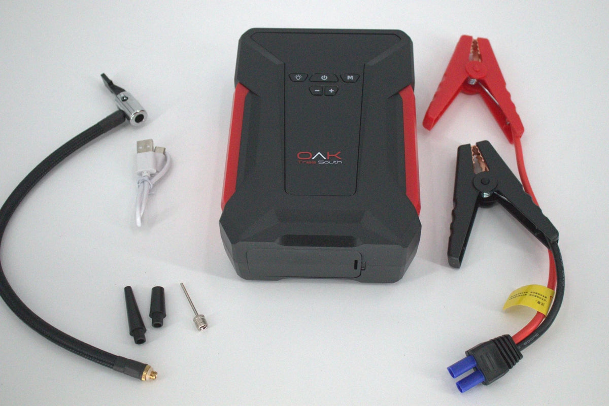 1000A Jump Starter with Air Compressor - Dynamic Power Supply - Jump Starter