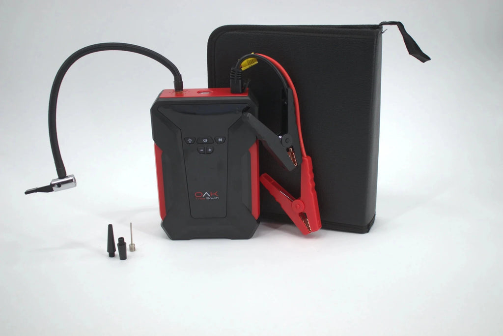 1000A Jump Starter with Air Compressor - Dynamic Power Supply - Jump Starter