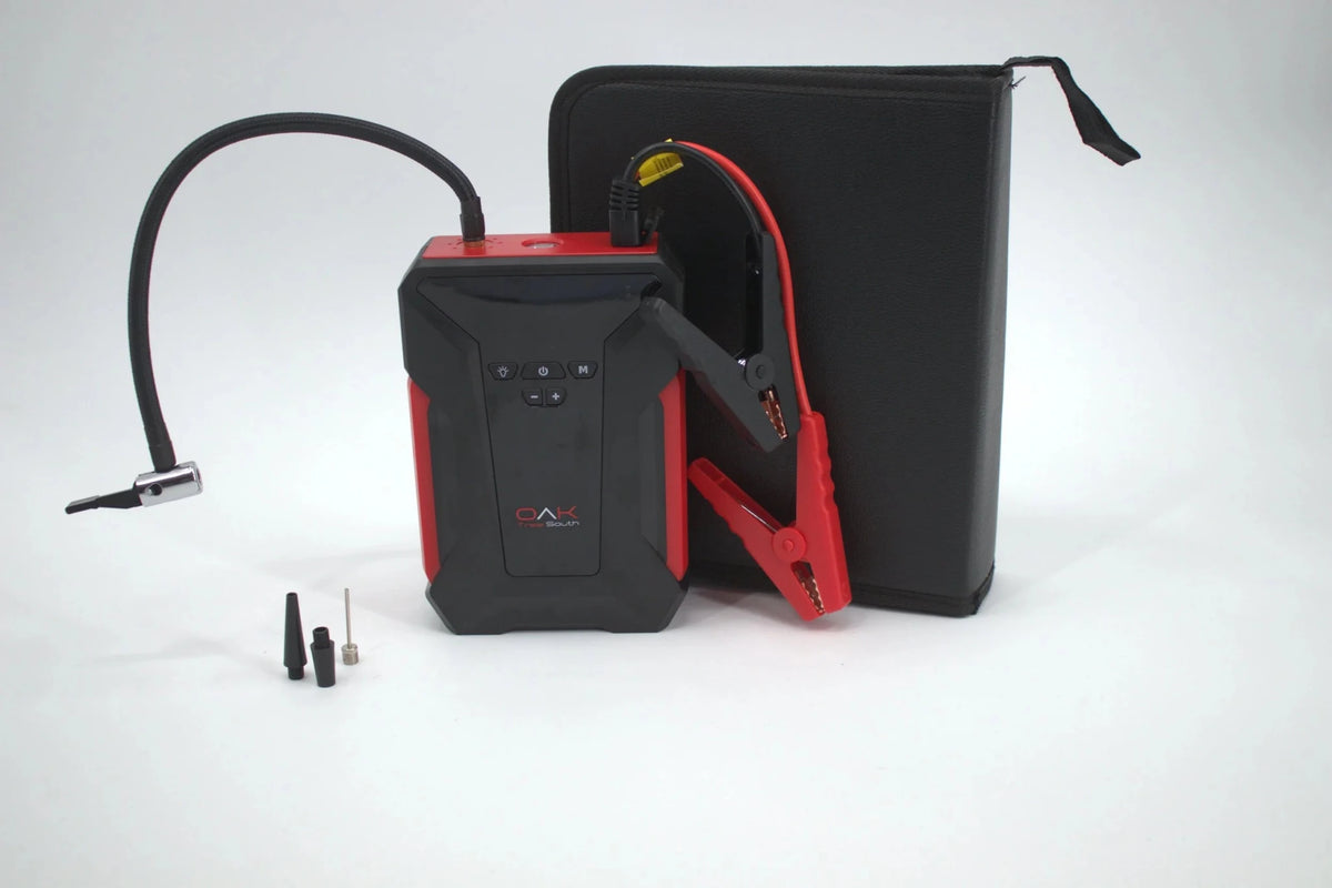 1000A Jump Starter with Air Compressor - Dynamic Power Supply - Jump Starter