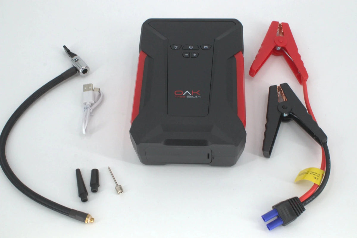 1000A Jump Starter with Air Compressor - Dynamic Power Supply - Jump Starter