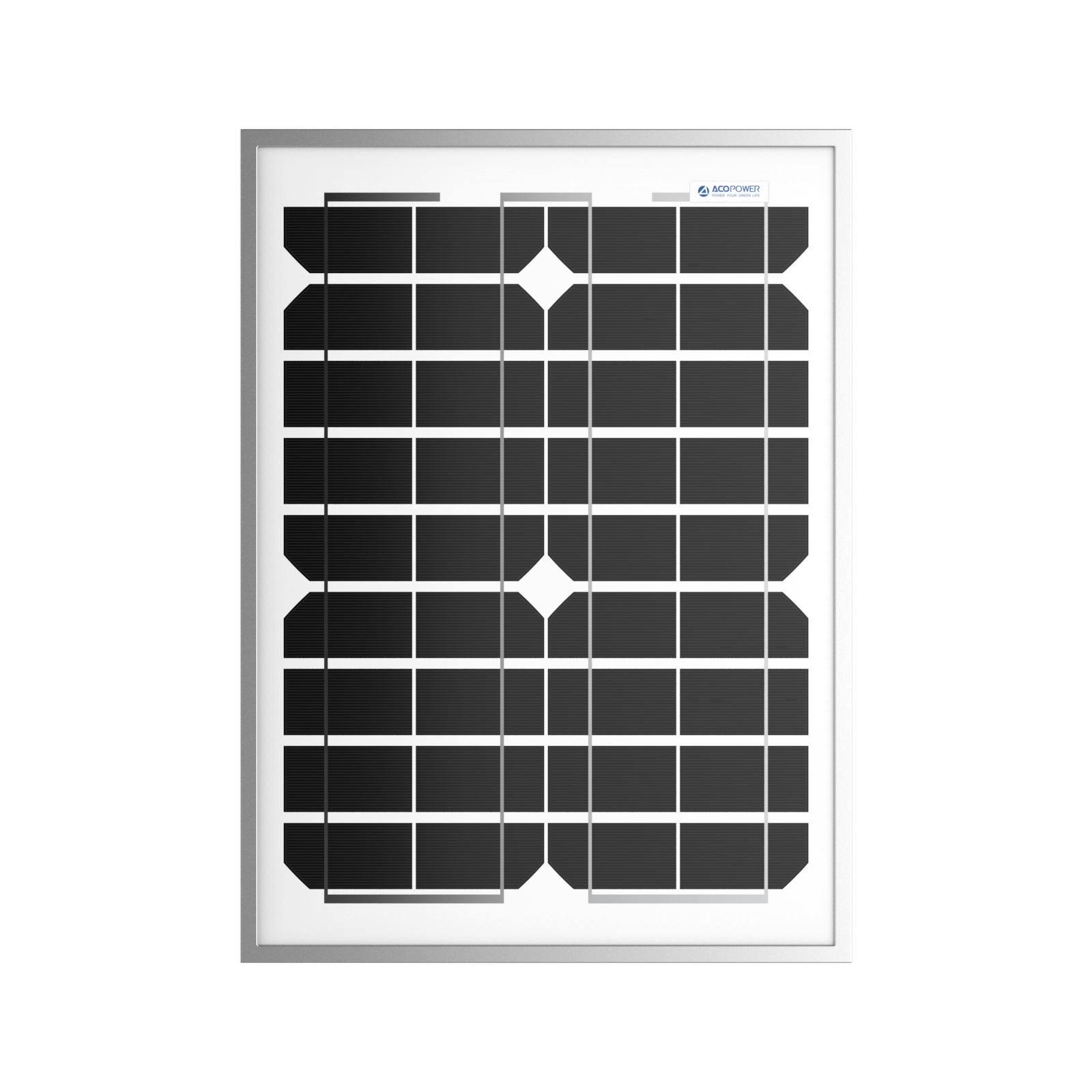 20 Watt 12 Volt Monocrystalline Solar Panel