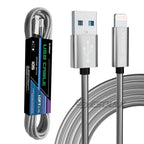 10FT Lightning Cable For IPhone XS/XR/XS MAX 1.7A - Dynamic Power Supply - Charging Cable