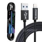 10FT Lightning Cable For IPhone XS/XR/XS MAX 1.7A - Dynamic Power Supply - Charging Cable