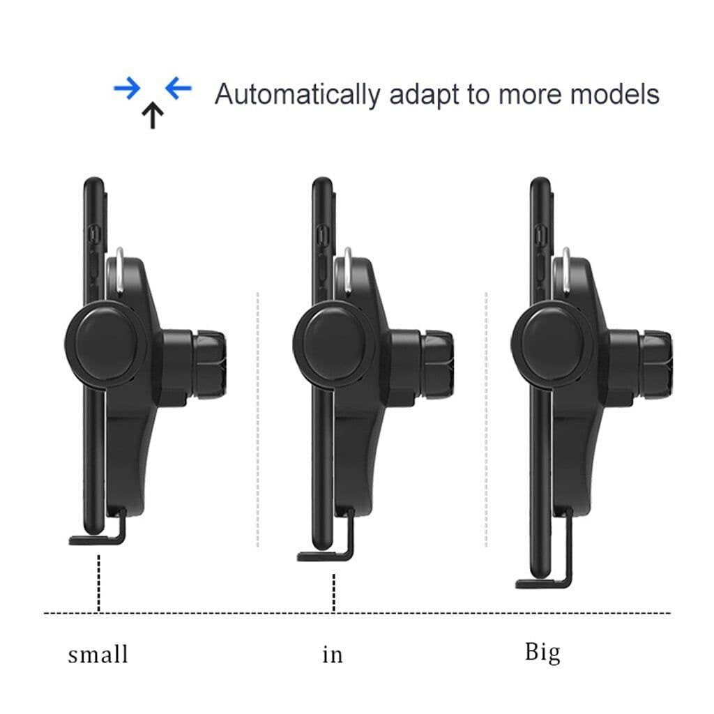 10W Wireless Automatic Clamping Mount Fast Charger For Your Car - Dynamic Power Supply - Battery Charger
