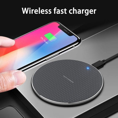 15W Qi Fast Wireless Charging Pad for Compatible Smartphones - Dynamic Power Supply - Wireless Charger
