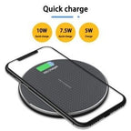 15W Qi Fast Wireless Charging Pad for Compatible Smartphones - Dynamic Power Supply - Wireless Charger