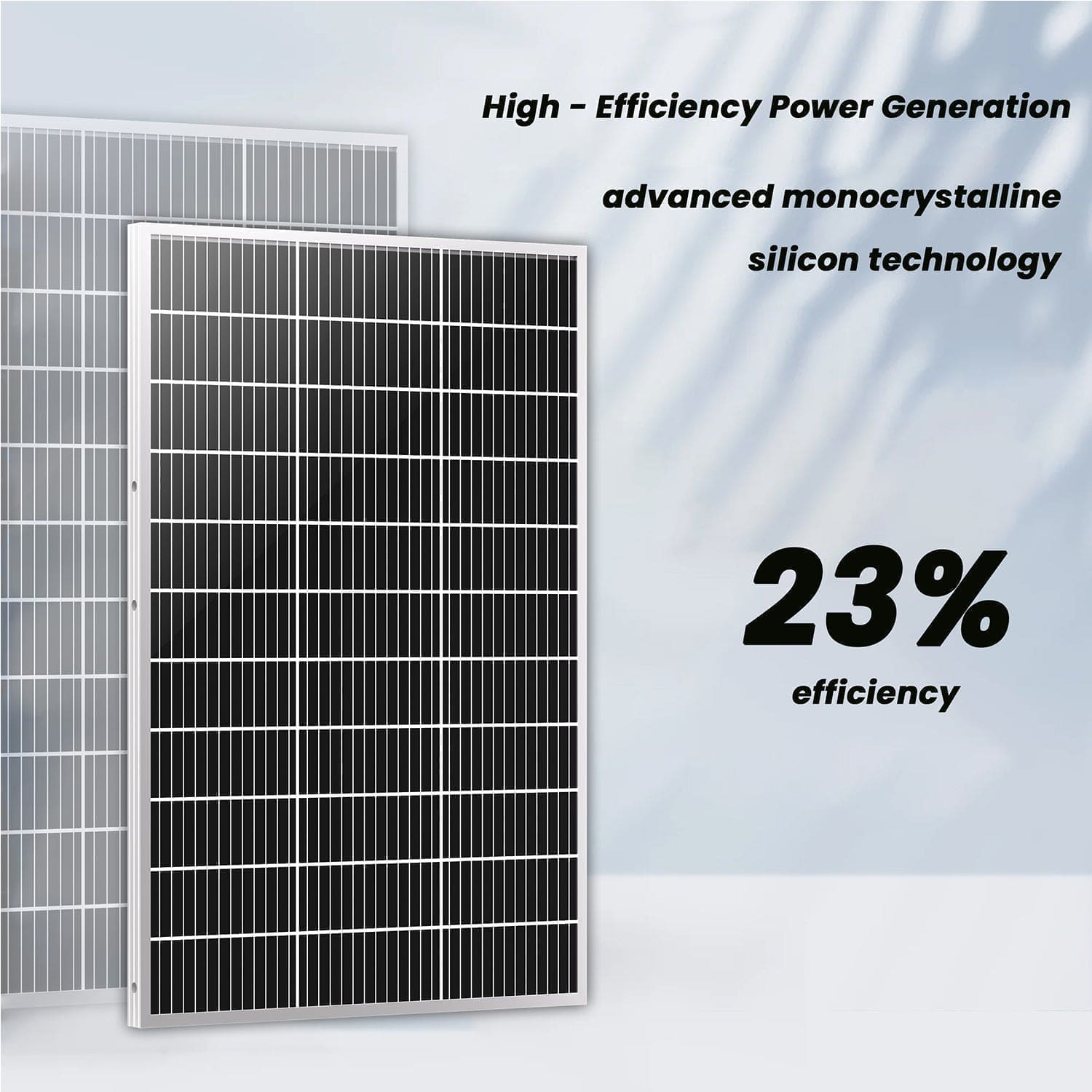 200W Rigid Solar Panels w/ cable and connector - Dynamic Power Supply - 