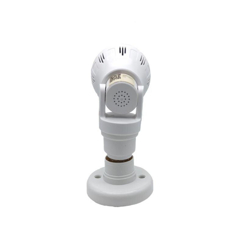 360° Panoramic Hidden Light Bulb Wi-Fi Camera - Dynamic Power Supply - Security Camera