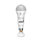 360° Panoramic Hidden Light Bulb Wi-Fi Camera - Dynamic Power Supply - Security Camera