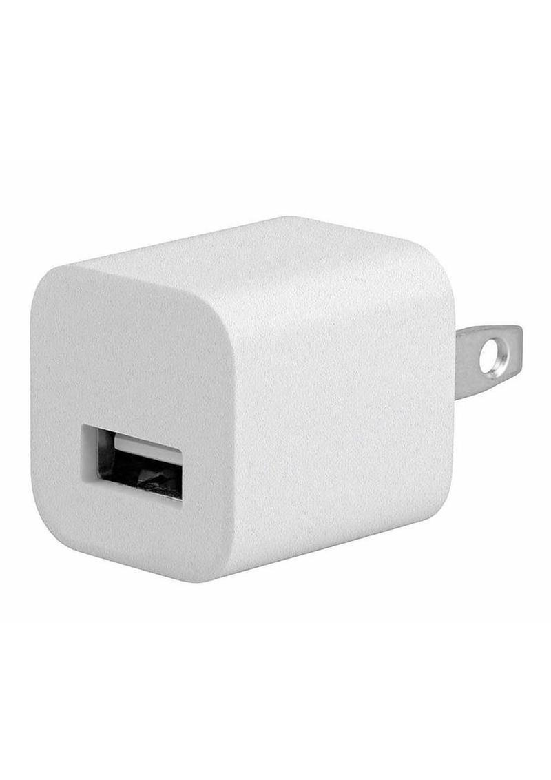 5V/1A Compact USB Wall Charger Adapter, White - Dynamic Power Supply - USB Wall Charger