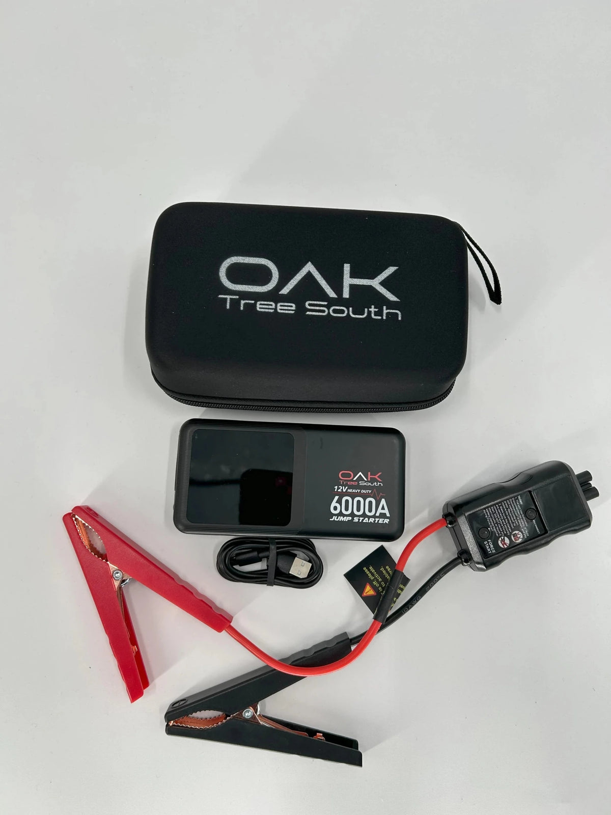 6000A Car Jump Starter & Portable Power Bank for Emergency Roadside Use - Dynamic Power Supply - Jump Starter