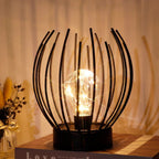 7" Tall Battery powered table lamp - Dynamic Power Supply - Battery operated lamps