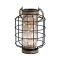 9.4" Tall Battery powered table lamp - Dynamic Power Supply - Battery operated lamps