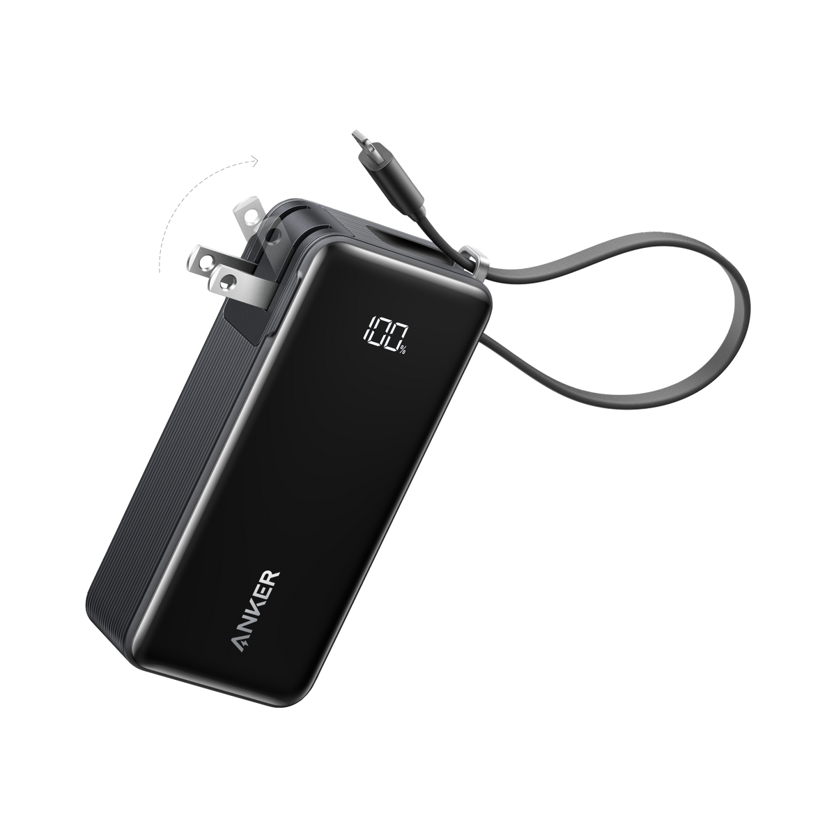 Anker Power Bank (10K Fusion) – 30W 3-in-1 Portable Charger