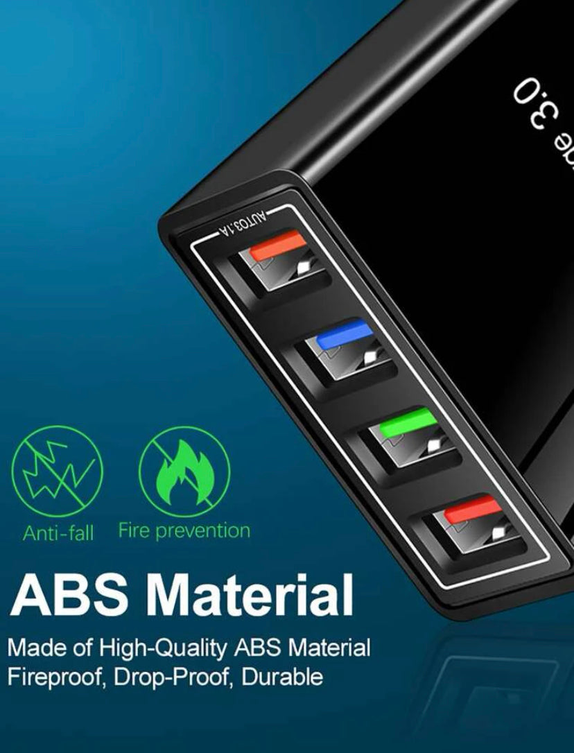Fast Multi-Port Charging in a Compact Travel-Ready Design