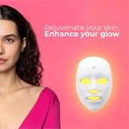 7-in-1 LED Light Therapy Face Mask – Advanced Skincare at Home!