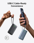 Anker Nano Power Bank (30W, Built-In USB-C Cable) - Dynamic Power Supply - Power Bank