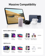 Anker Nano Power Bank (30W, Built-In USB-C Cable) - Dynamic Power Supply - Power Bank