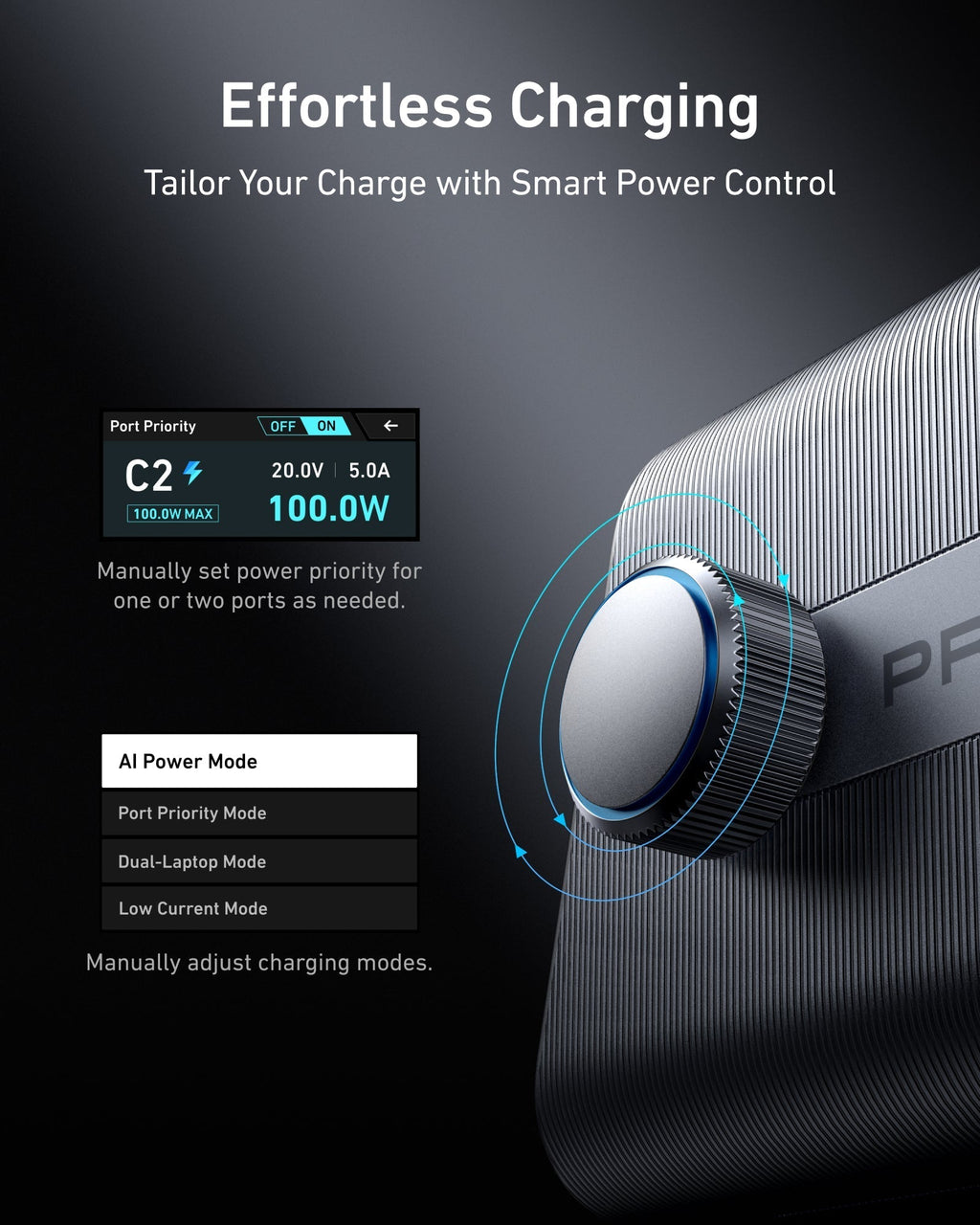 Anker Prime Charger (250W, 6 Ports, GaNPrime) - Dynamic Power Supply - 