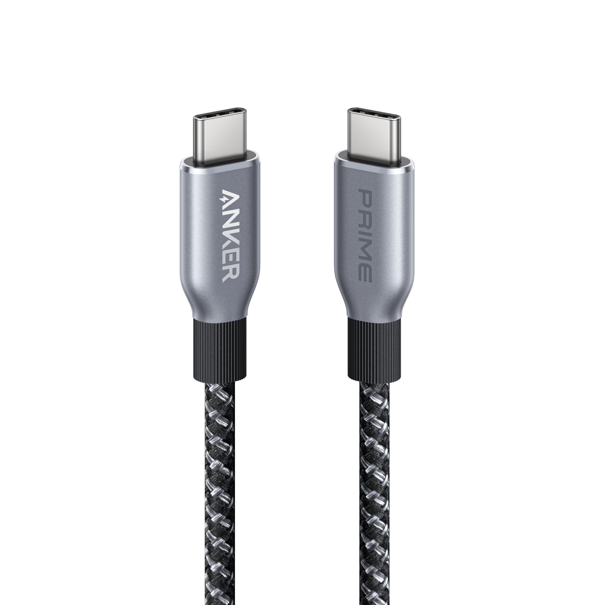 Anker Prime USB - C to USB - C Cable (240W, Upcycled - Braided) - Dynamic Power Supply - 