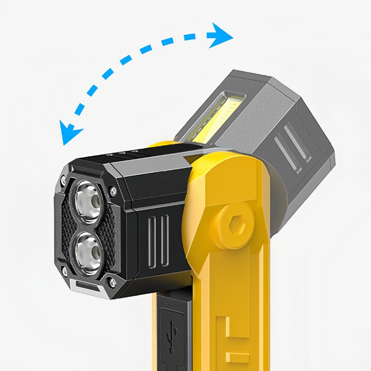 Emergency Prep Bundle: Pursonic 2-in-1 Ultra Bright Flashlight & LED Fast Charging Power Bank - Dynamic Power Supply - Electronics