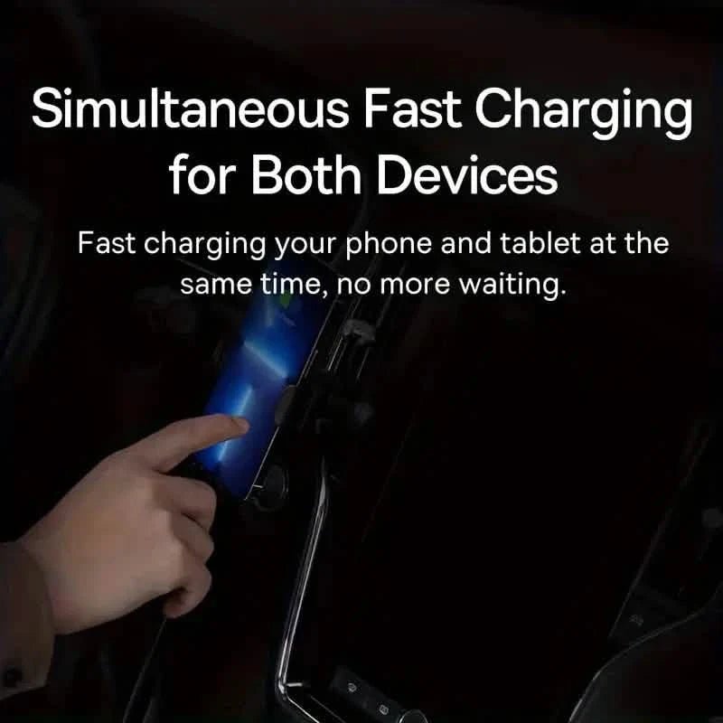 Fast Charging 6 Ports Car Charger Adapter with 4 USB + 2 Type - C 40W QC3.0 - Dynamic Power Supply - Automotive