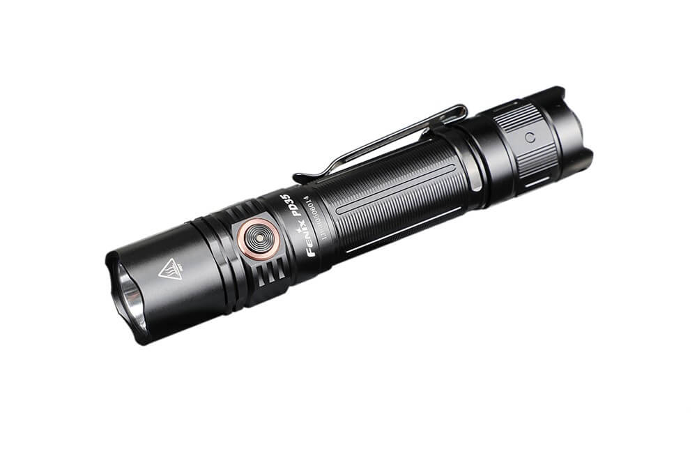 Fenix PD35 V3.0 Everyday Carry Flashlight - 1700 Lumens - Dynamic Power Supply - Flashlight