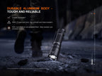 Fenix TK05R Compact Tactical EDC Flashlight - Dynamic Power Supply - Flashlight