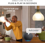 LED Smart Light Bulb, Alexa Compatible - Dynamic Power Supply - Smart Light Bulb
