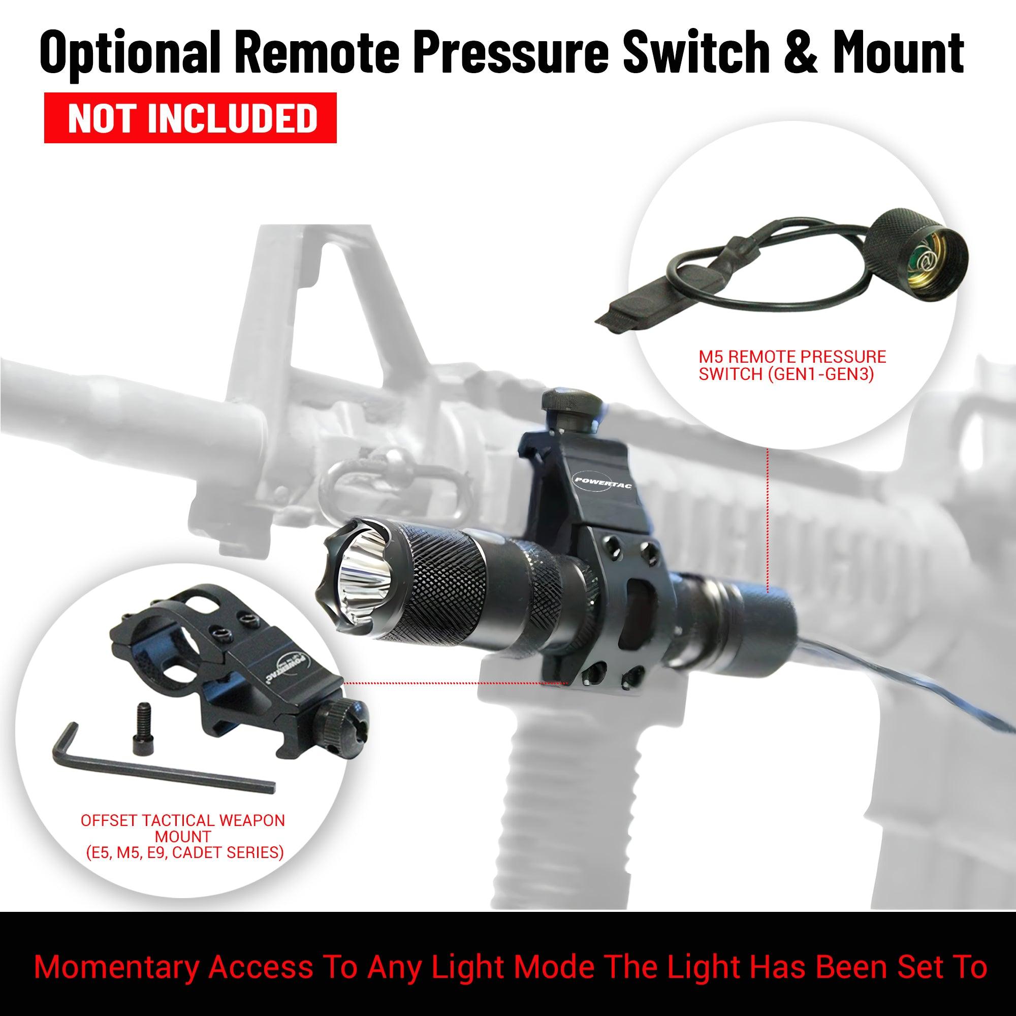 M5 Gen3 - 2,030 Lumen EDC High Power Flashlight - Dynamic Power Supply - Lamp