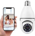 1080P Light Bulb Camera 360 Degree Wireless Wifi Home Night Version Security IP Surveillance