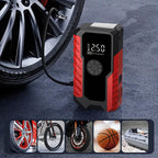 Portable 12V Car Jump Starter, Battery Charger, Air Pump (LED Display) - Dynamic Power Supply - Automotive