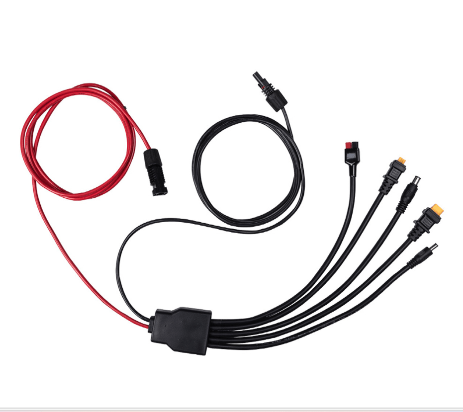 Solar Adapter Cable 8ft 14AWG - Dynamic Power Supply - Solar Adapter Cable
