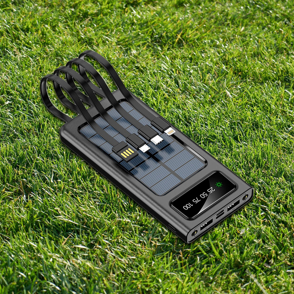 SolarSync 10000mAh Solar Power Bank with LED Flashlight - Dynamic Power Supply - Computers | Electronics > Electronics | Phones & tablets > Power bank