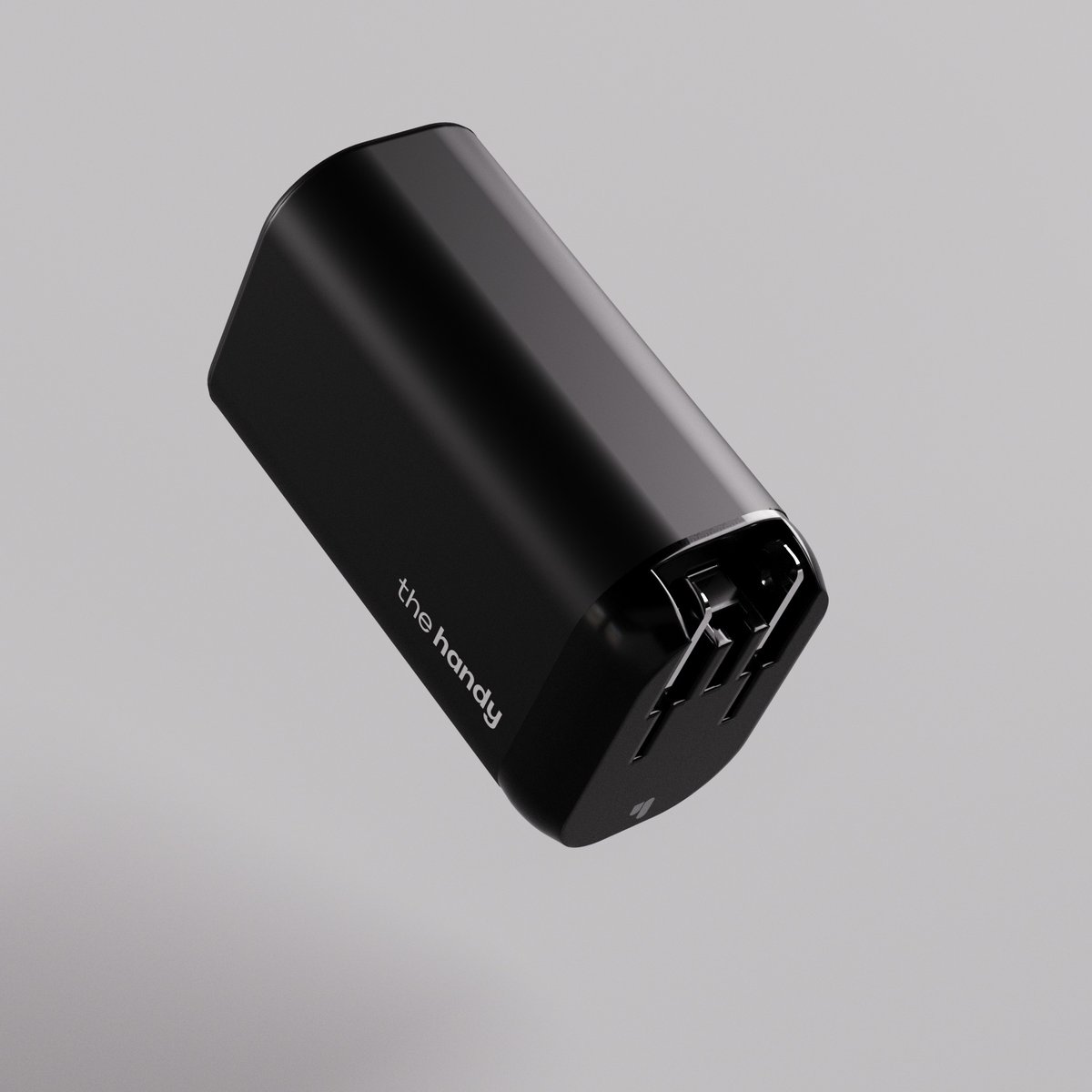 The Handy Fast Charger Dual-Port USB-C PD & USB-A QC Wall Charger - Dynamic Power Supply - Accessories