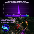 Vansky Black Light UV Flashlight, Upgraded 51 LED 395nm Blacklight Pet Urine Detector for Dog/Cat Urine, Dry Stains, Bed Bug, Matching with Pet Odor Eliminator(Batteries are Included) - Dynamic Power Supply - 