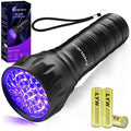 Vansky Black Light UV Flashlight, Upgraded 51 LED 395nm Blacklight Pet Urine Detector for Dog/Cat Urine, Dry Stains, Bed Bug, Matching with Pet Odor Eliminator(Batteries are Included) - Dynamic Power Supply - 
